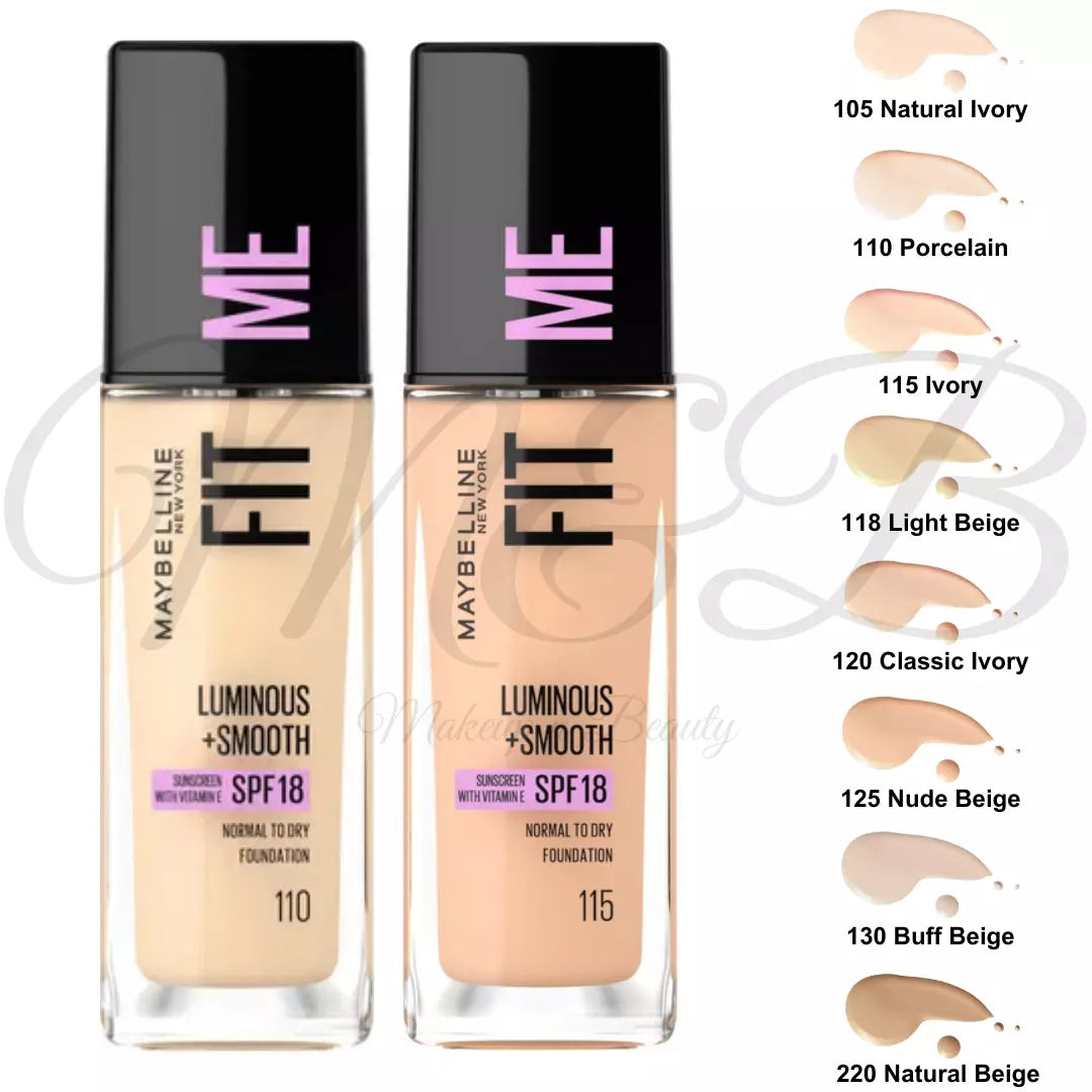 Maybelline Fit Me Foundation SPF 18 All Skin Types Pakistan
