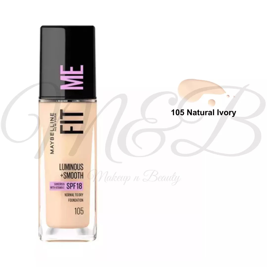 Maybelline Fit Me Foundation SPF 18 All Skin Types Pakistan