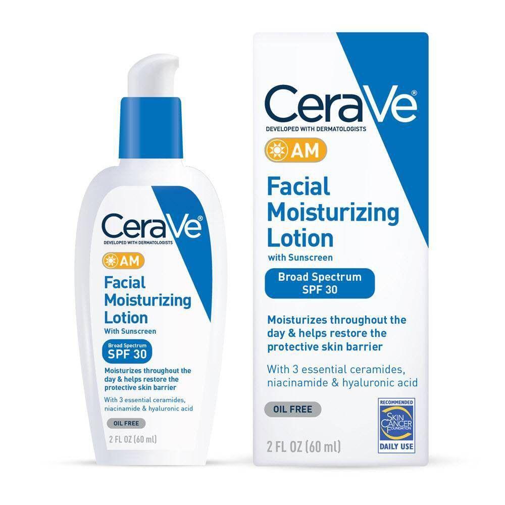 CeraVe AM Facial Moisturizing Lotion SPF 30 89ml Pakistan- Trendify
