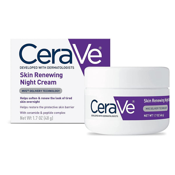 CeraVe Skin Renewing Night Cream 48g Pakistan- trendify