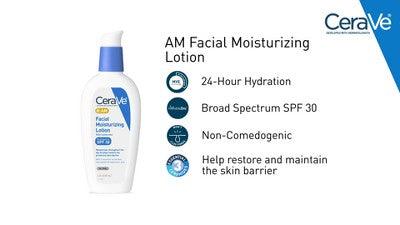 CeraVe AM Facial Moisturizing Lotion SPF 30 89ml Pakistan  - Trendify