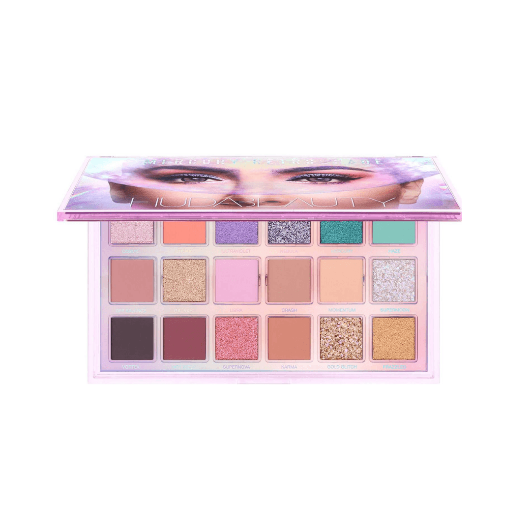 Huda Beauty Mercury Retrograde Eyeshadow Palette Pakistan- trendifypk