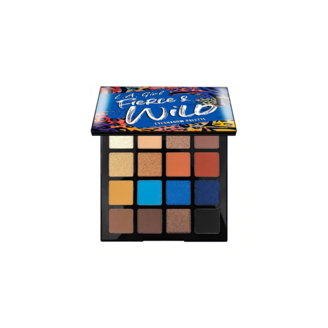 L.A.Girl Fierce Wild 16 Color Eyeshadow Palette - trendifypk