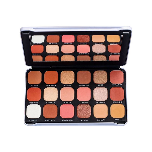 Makeup Revolution Forever Flawless Decadent Eyeshadow Palette 18 Color - trendifypk