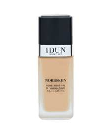 IDUN Minerals Norrsken Longwear Liquid Foundation with Poreless, Luminous Coverage, Dewey, Glowing Finish, Vegan, Cruelty and Silicone Free Makeup - trendifypk