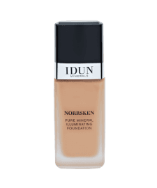 IDUN Minerals Norrsken Longwear Liquid Foundation with Poreless, Luminous Coverage, Dewey, Glowing Finish, Vegan, Cruelty and Silicone Free Makeup - trendifypk