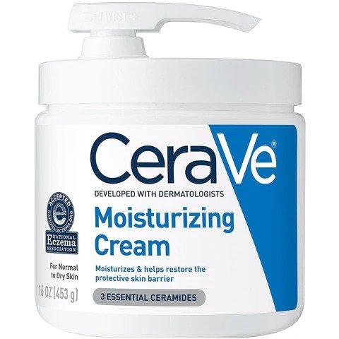 CeraVe Moisturizing Cream Pump 453g Pakistan- Trendify