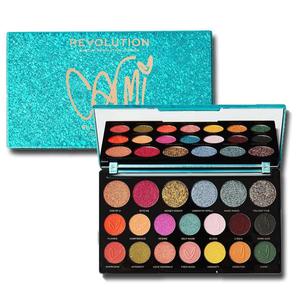 Makeup Revolution Make Magic Eyeshadow Palette 18 Color - trendifypk