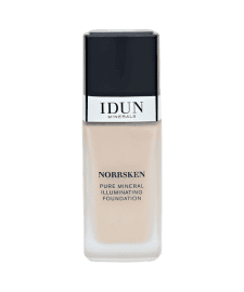 IDUN Minerals Norrsken Longwear Liquid Foundation with Poreless, Luminous Coverage, Dewey, Glowing Finish, Vegan, Cruelty and Silicone Free Makeup - trendifypk