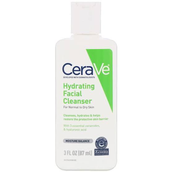 CeraVe Hydrating Facial Cleanser 87ml Pakistan- trendifypk