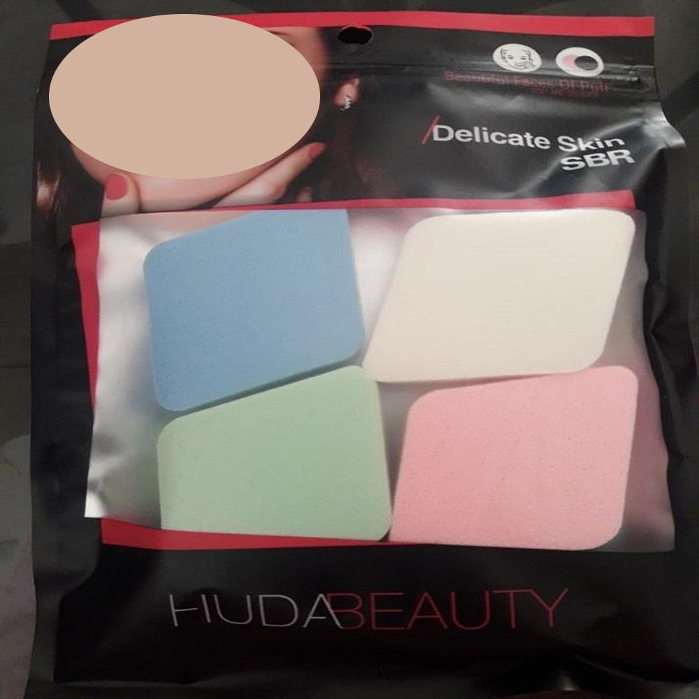 Huda Beauty Puff Makeup Sponge Set of 4 Pakistan- trendifypk