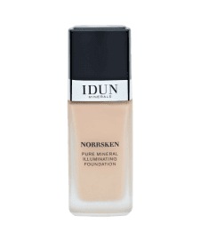 IDUN Minerals Norrsken Longwear Liquid Foundation with Poreless, Luminous Coverage, Dewey, Glowing Finish, Vegan, Cruelty and Silicone Free Makeup - trendifypk